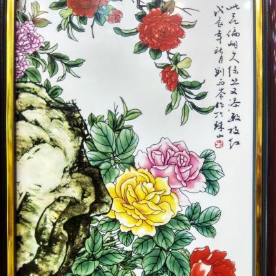 Bộ tranh sứ Tứ Quý - sản phẩm trang trí nhà cửa đẹp và độc đáo, mang nhiều ý nghĩa phong thủy may mắn